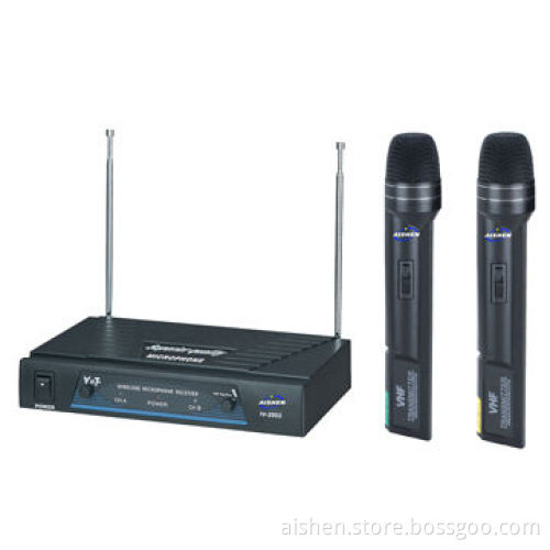 VHF Wireless Microphone, Working Distance is 50m